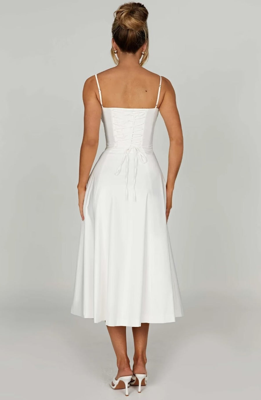 BelleBlossom™ Milkmaid Dress