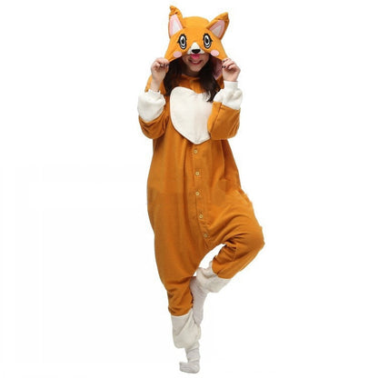 SnuggleCritters One-Piece Hooded Animal Pajamas