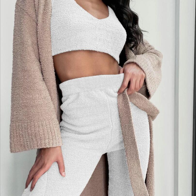 3 Piece Cozy Knit Lounge Set