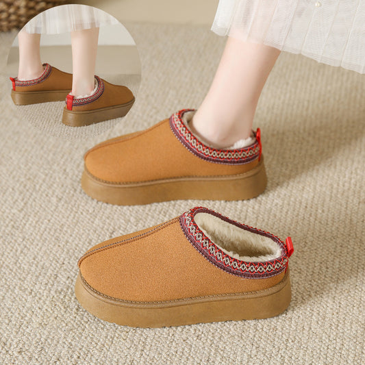 Cozy Clog Platform Slippers