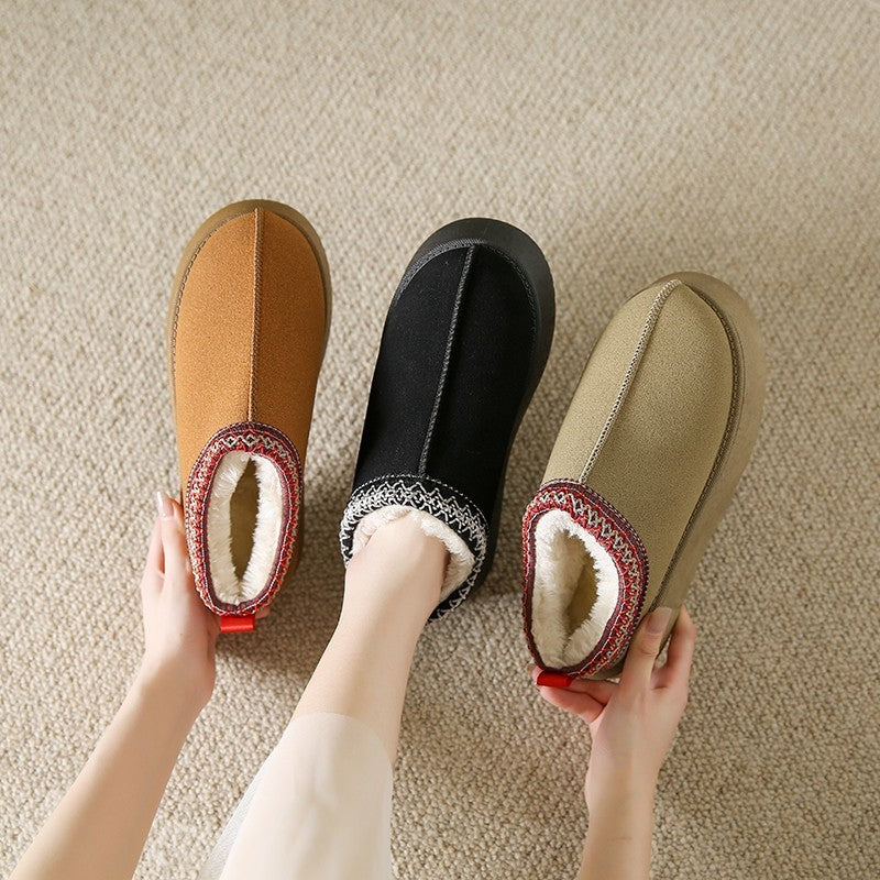 Cozy Clog Platform Slippers