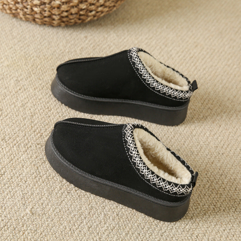 Cozy Clog Platform Slippers