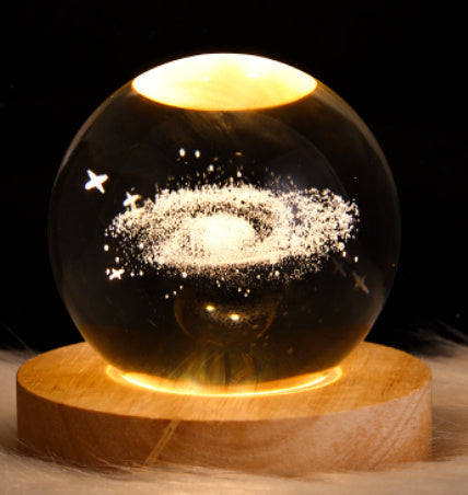 LumaSphere Crystal Ball Projection Light