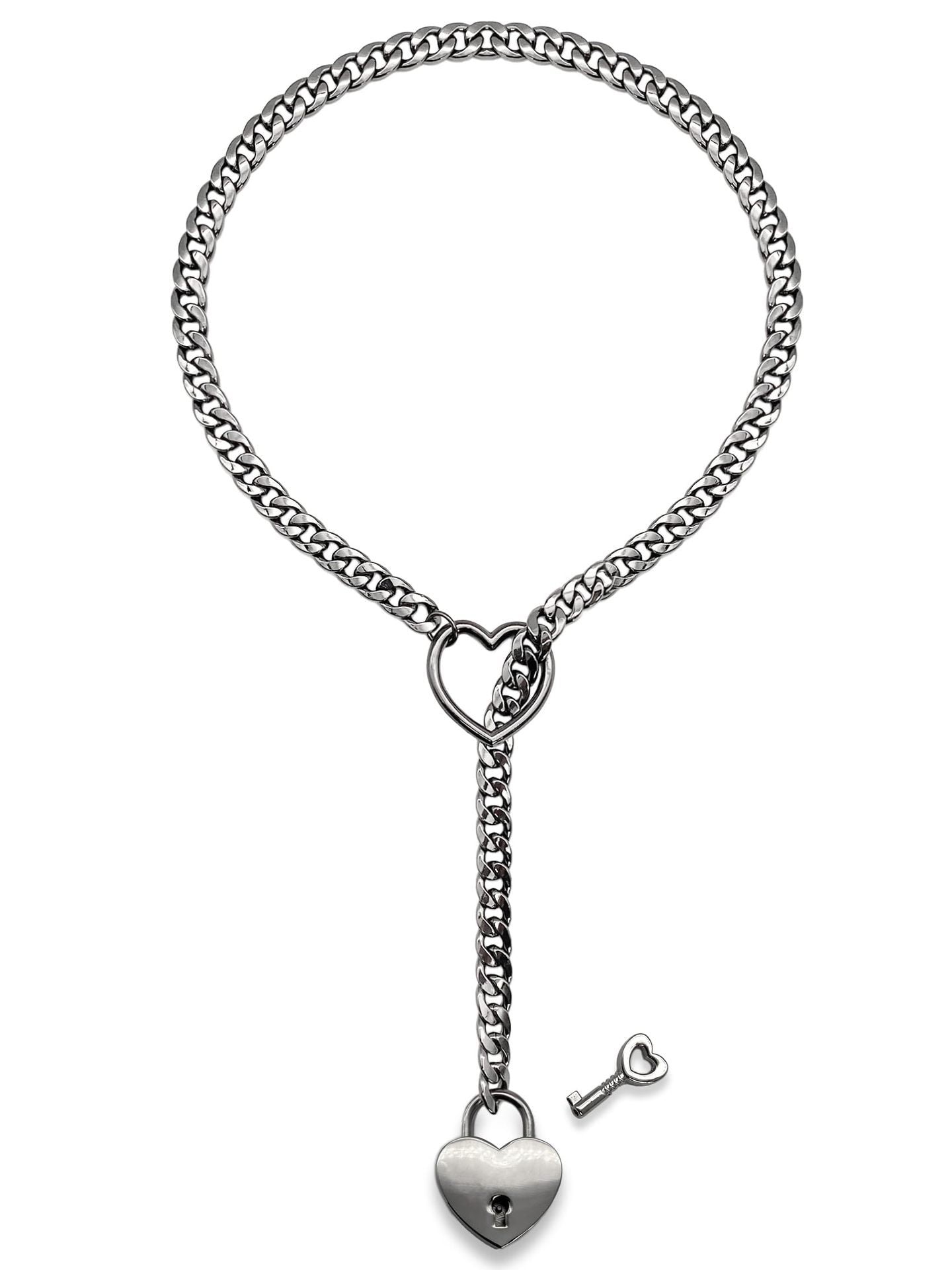 LuxeBond Charm Lock & Key Intimacy Chain