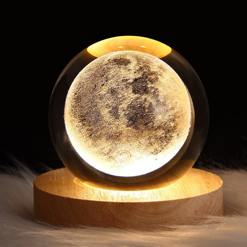 LumaSphere Crystal Ball Projection Light