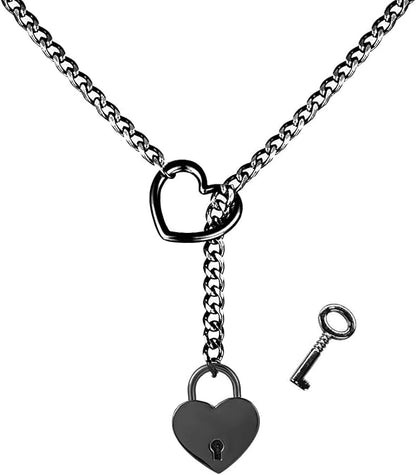 LuxeBond Charm Lock & Key Intimacy Chain