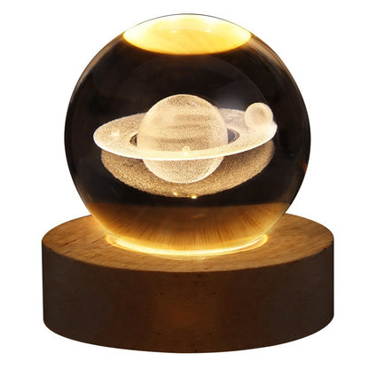 LumaSphere Crystal Ball Projection Light