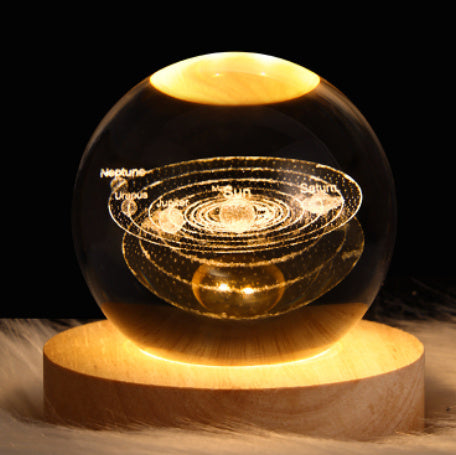 LumaSphere Crystal Ball Projection Light