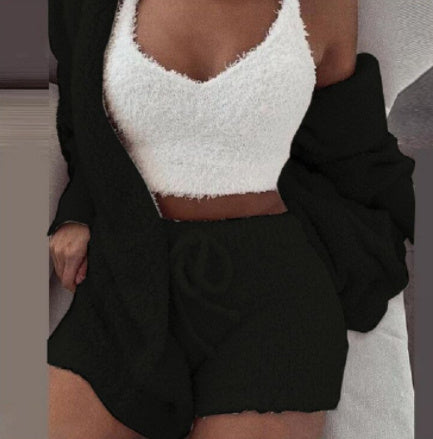 3 Piece Cozy Knit Lounge Set