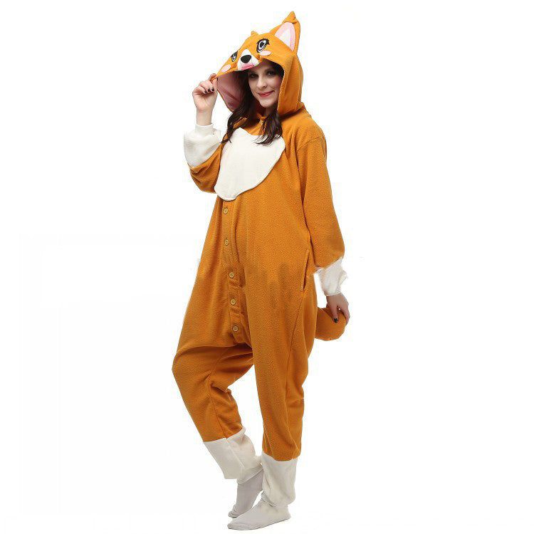 SnuggleCritters One-Piece Hooded Animal Pajamas