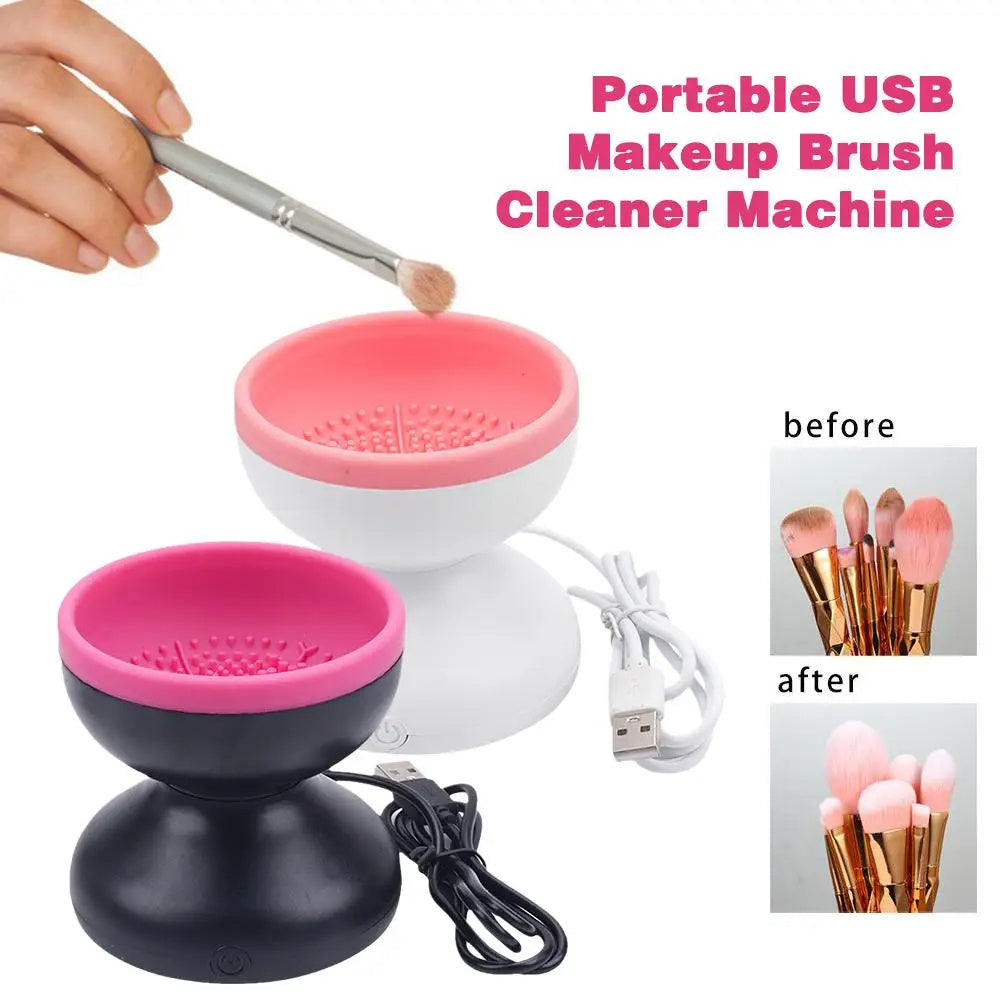 GlamClean™ Electric Makeup Brush Cleaner