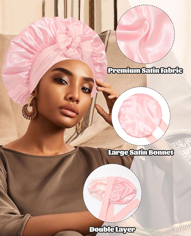 DreamCrown™ Silk Hair Bonnet