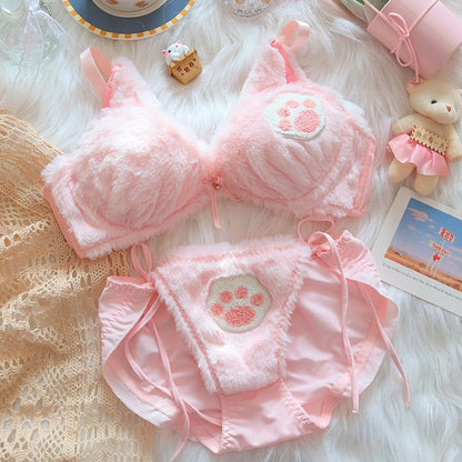 LunarFluff Intimates Bra Panties Set