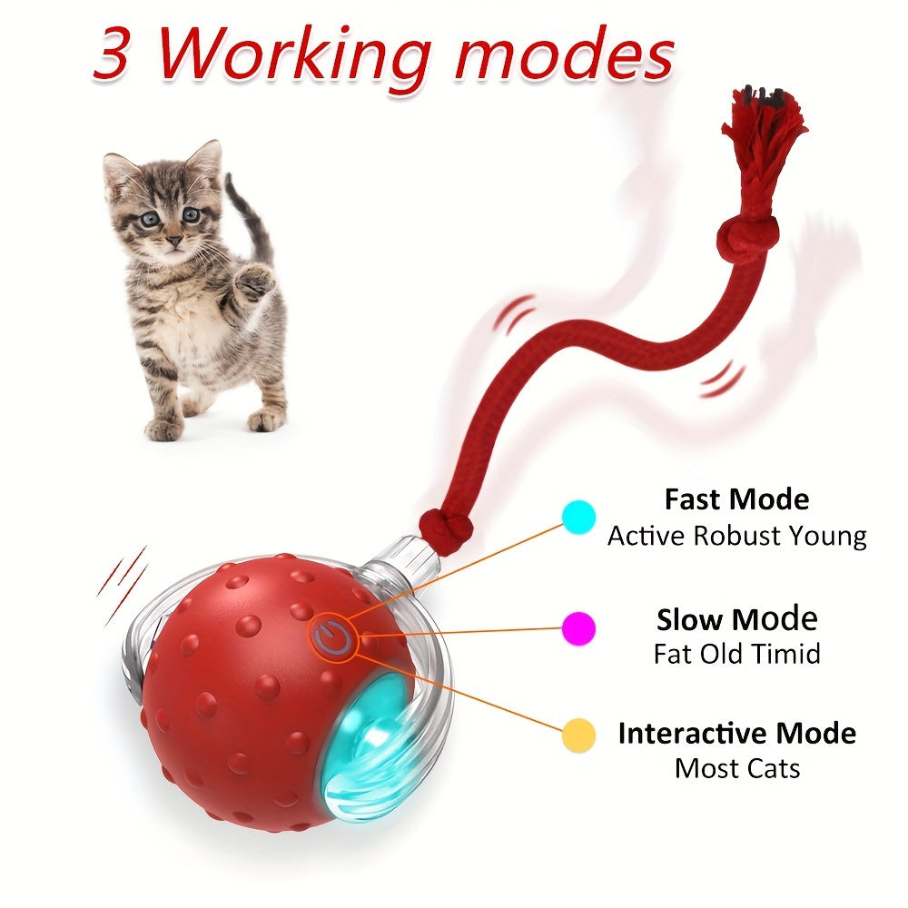 PurrPlay™ Interactive Cat Toy Ball