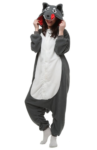 SnuggleCritters One-Piece Hooded Animal Pajamas