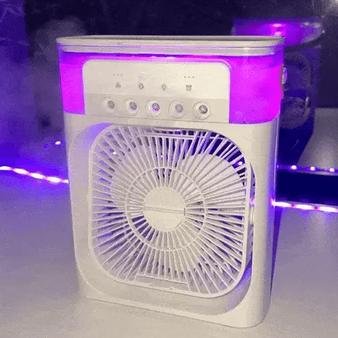Mini ventilador de niebla de hielo 