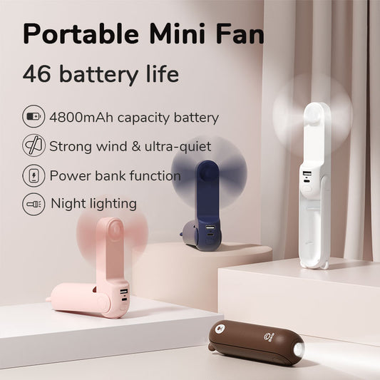 Ventilador portátil Fun Bear Mini ventilador de mano 